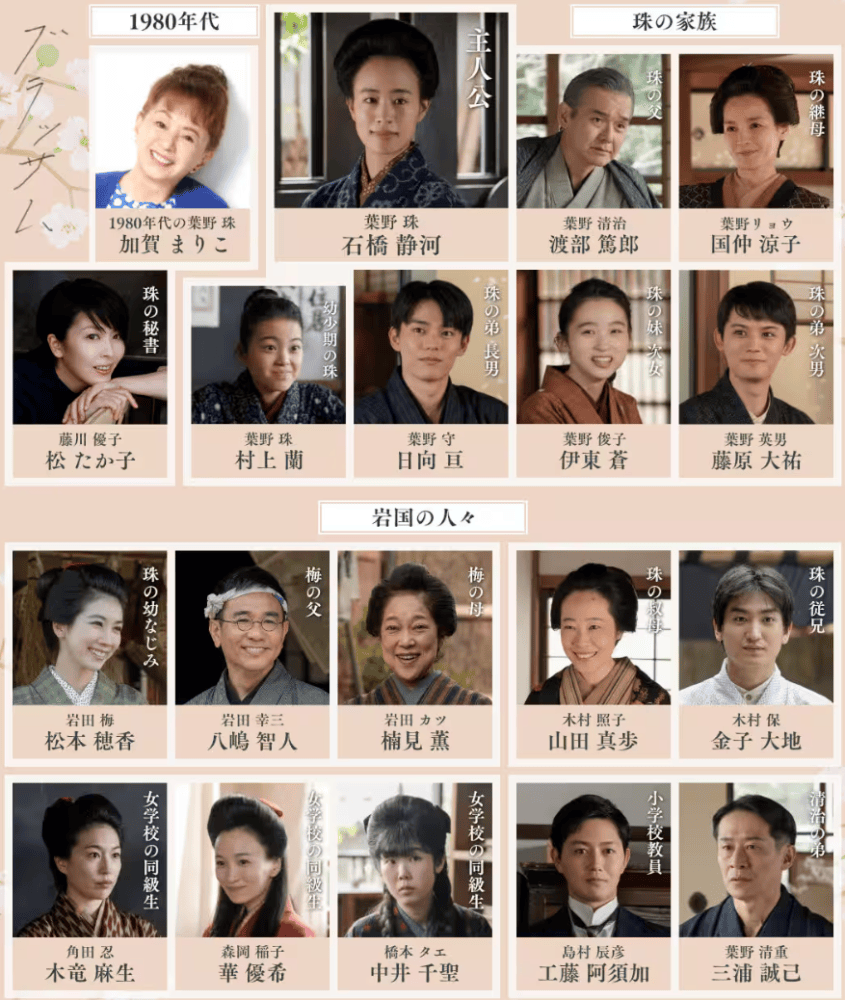 「ブラッサム」相関図